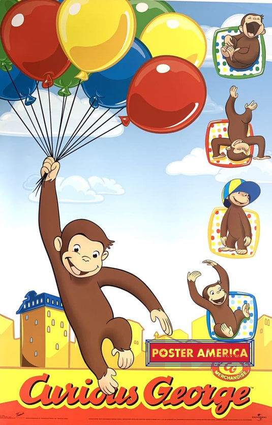 Curious George Official Movie Merchandise Promo Poster 22 X 34