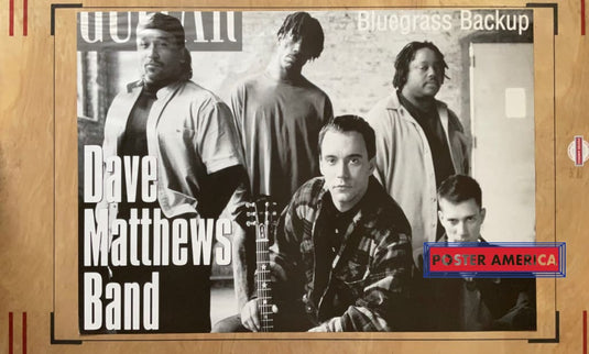 Dave Matthews Bluegrass Backup Band Shot Poster 23.25 X 32.75 Vintage Poster