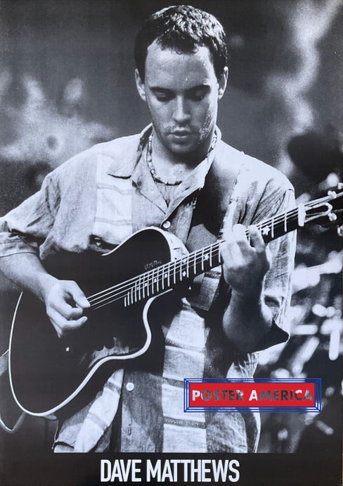 Dave Matthews Playing Guitar Live On Stage Poster 23.5 X 33.5