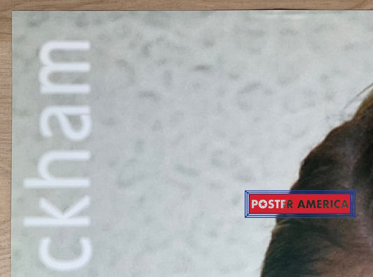 David Beckham Headshot Vintage 2003 Uk Import Poster 24 X 34