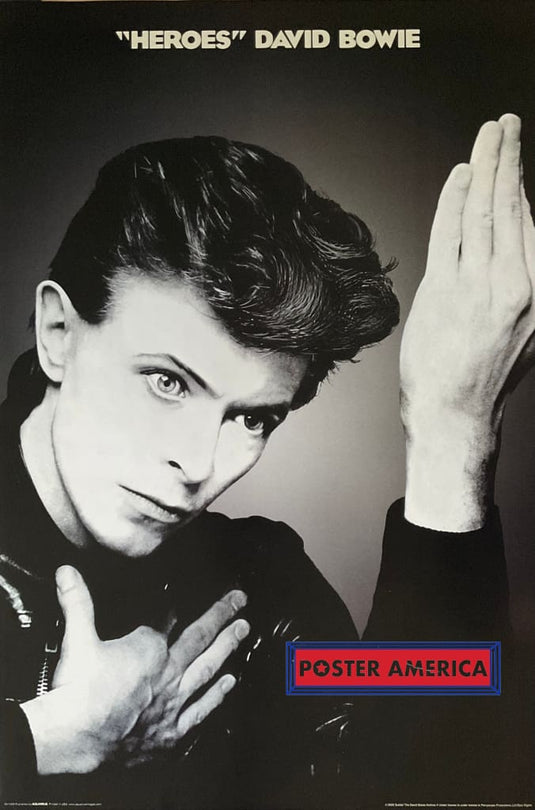 David Bowie “Heroes” UK Import Poster 24 x 36 Poster