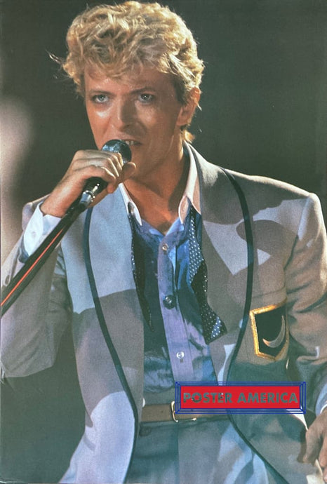 David Bowie Vintage 1980S U.k. Import Poster 24 X 35 Vintage Poster