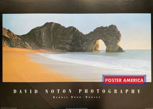 David Noton Photography Durdle Door Dorset Vintage 1996 Uk Import Poster 24 X 34