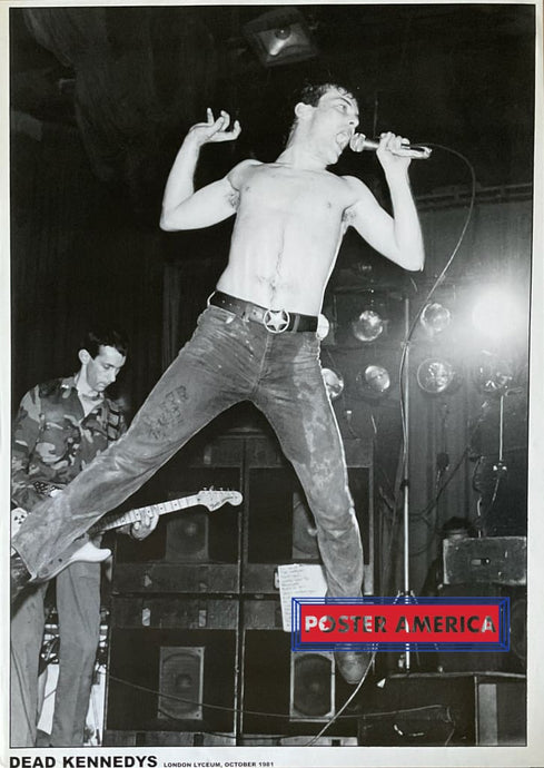 Dead Kennedys London Lyceum Concert Poster 23.5 X 33