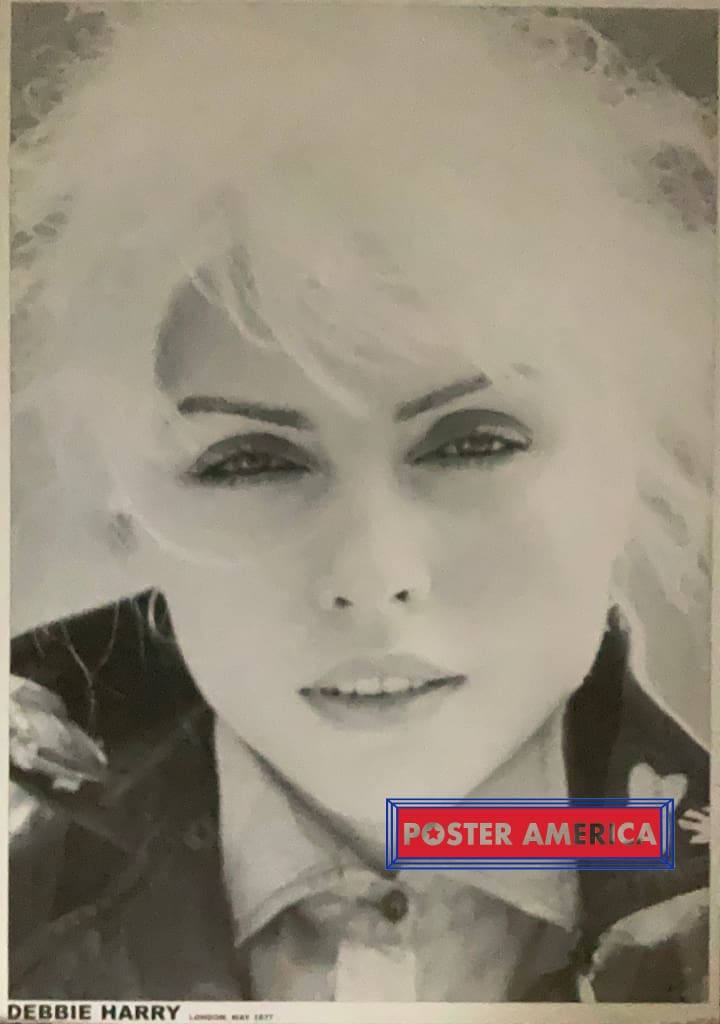 Load image into Gallery viewer, Debbie Harry London May 1977 Vintage Reproduction Poster 23.5 X 33 Vintage Poster

