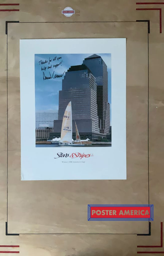 Dennis Conner Stars & Stripes Winner Of 1988 Americas Cup 18 X 24 Poster Vintage Poster