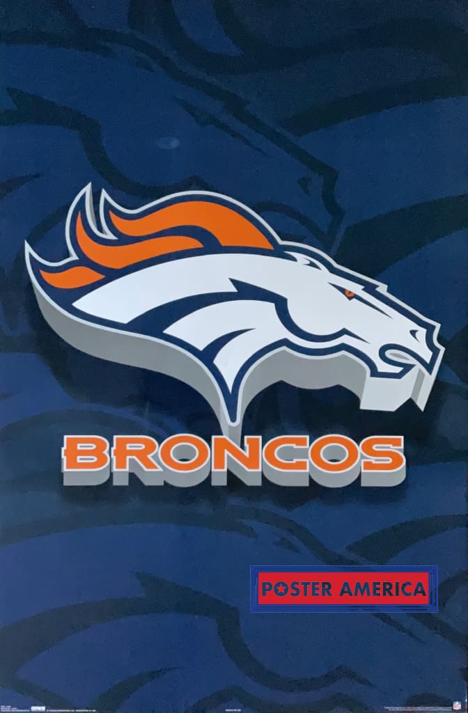 Load image into Gallery viewer, Denver Logo 2005 Nfl Poster 22.5 X 34
