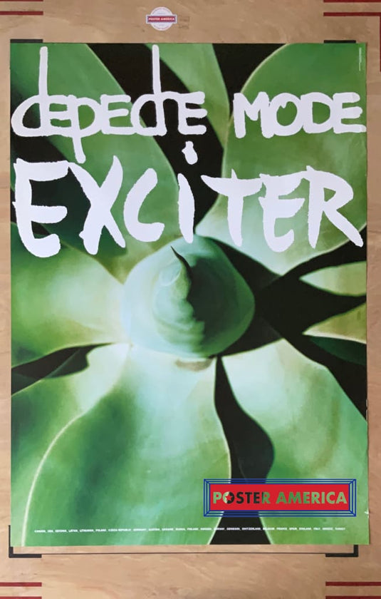 Depeche Mode Exciter Limited Edition Vintage 2001 Poster 25 X 35.5