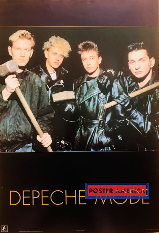 Depeche Mode Vintage 1990 Uk Import Poster 24 X 35