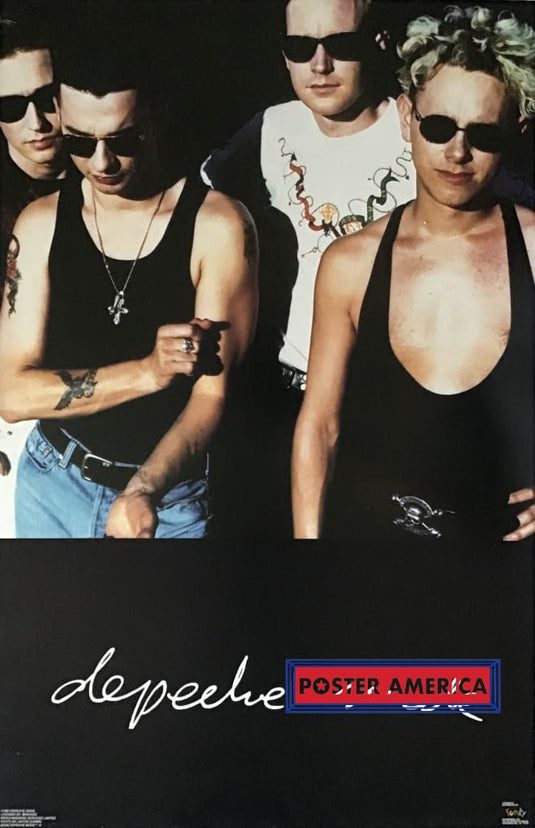 Depeche Mode British Electronic Band Members Poster 22.5 X 34.5