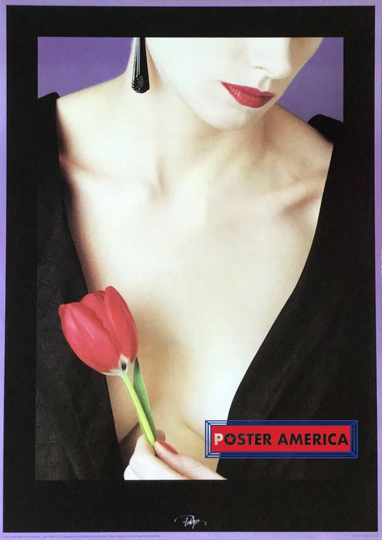 Diane Padys Photography Woman With Tulip Poster 20 X 28 Posters Prints & Visual Artwork