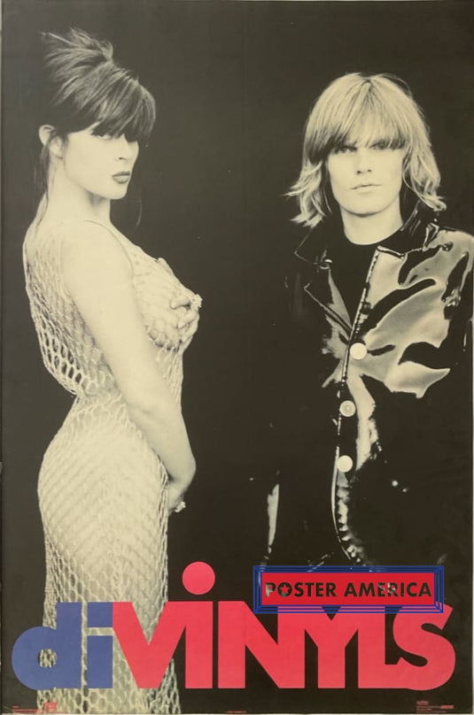 Divinyls Rock Band Vintage Poster 23 X 34.5 Chrissy Amphlett Mark Mcentee