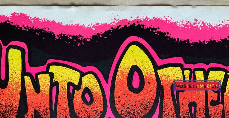 Load image into Gallery viewer, Do Unto Others And Then Split Vintage Black Light Poster 23 X 35
