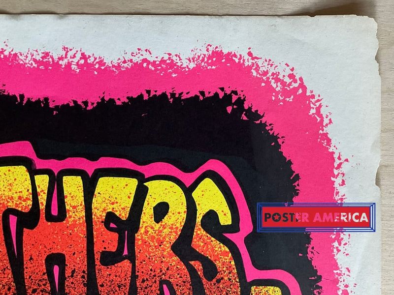 Load image into Gallery viewer, Do Unto Others And Then Split Vintage Black Light Poster 23 X 35
