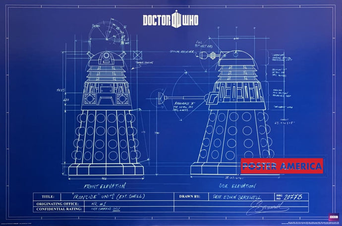 Doctor Who Poster 24 X 36