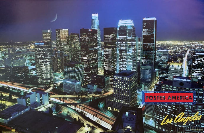 Downtown Los Angeles Poster 23 X 35