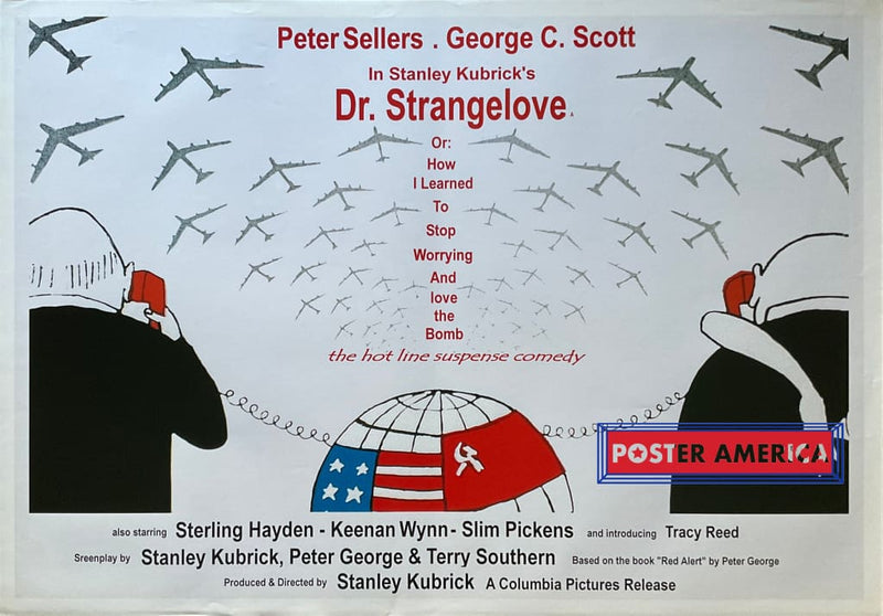 Load image into Gallery viewer, Dr. Strangelove Oversized Movie Promo Poster 27.5 X 39.5 One-Sheet

