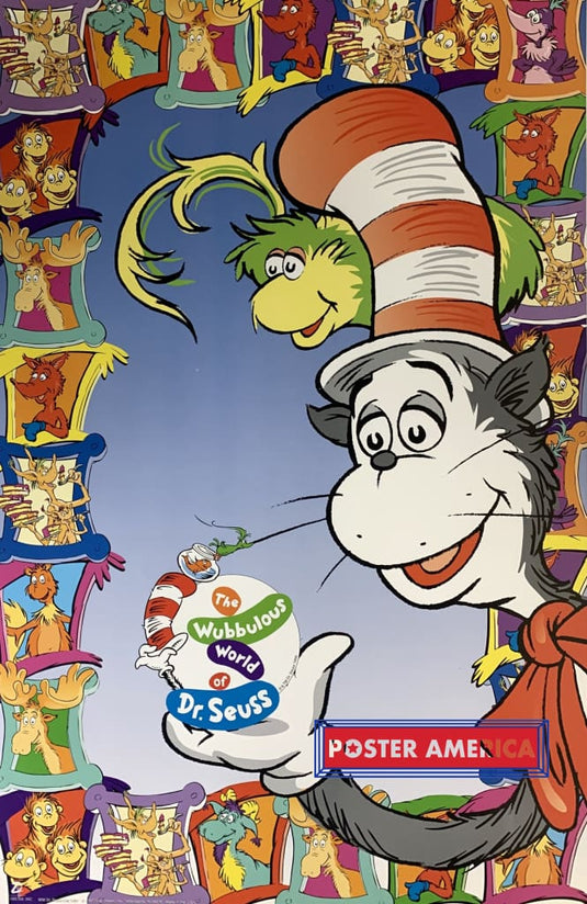 Dr. Suess The Wubbulous World Cat & Hat And Characters Poster 22 X 34