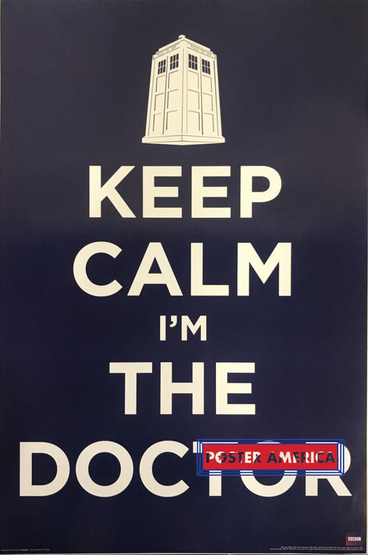 Dr. Who Keep Calm Poster 24 X 36
