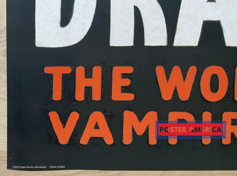 Load image into Gallery viewer, Dracula Stage Play Vintage 2003 Reproduction Promo Poster 24 X 36
