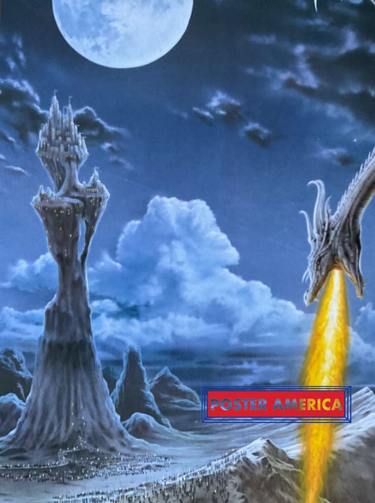 Dragon Spit By Robert Koni Vintage 1993 21.5 X 32 Poster