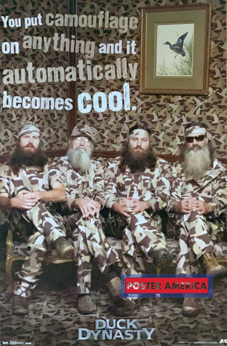 Duck Dynasty Camouflage Poster 22.5 X 34