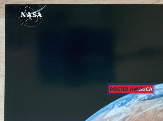 Earth From Apollo 17 Nasa Vintage 2003 Italian Import Poster 24 X 35