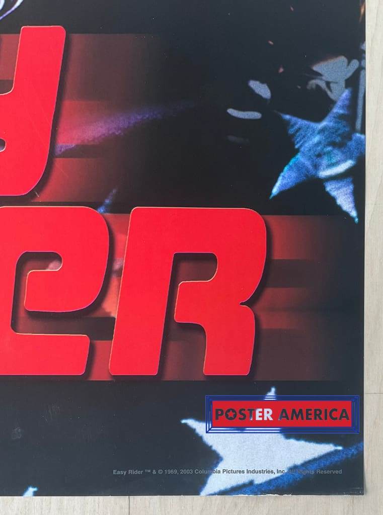 Load image into Gallery viewer, Easy Rider Vintage Out Of Print Movie Poster 22.5 X 34.5
