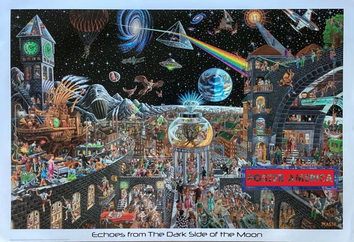 Echoes From The Dark Side Of The Moon By Tom Masse Poster 22 X 32
