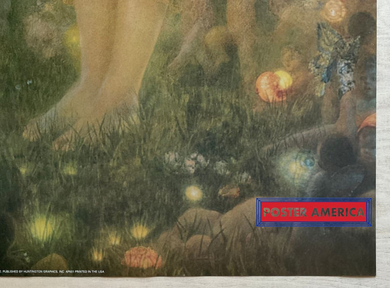 Load image into Gallery viewer, Edward Robert Hughes Midsummer Eve Fairy Art Poster 24 X 36
