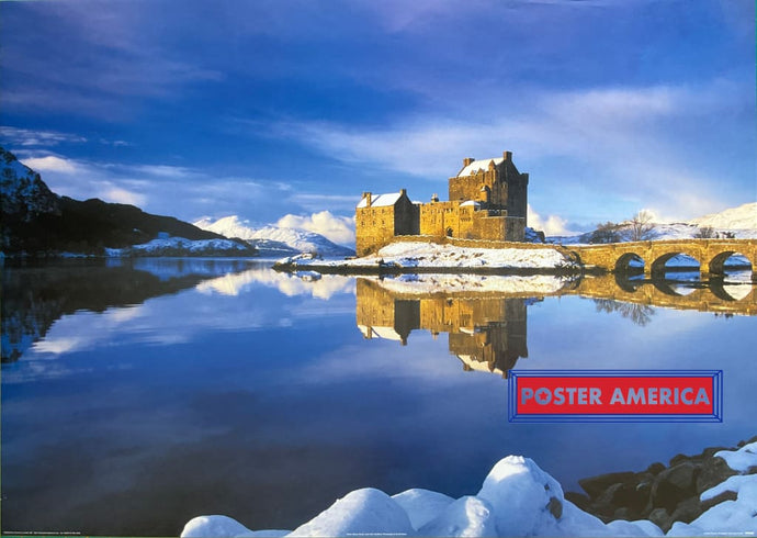Eileen Donan Castle Loch Alsh Scotland Vintage 2002 Uk Import Poster 24 X 34