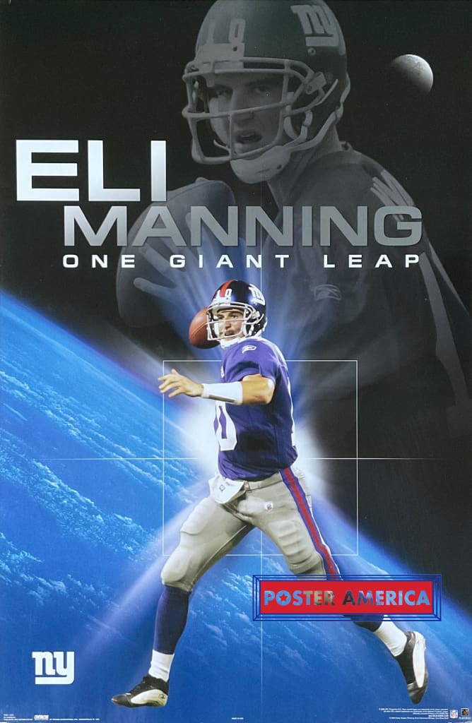 Load image into Gallery viewer, Eli Manning New York Giants Nfl 2004 Poster 22.5 X 34
