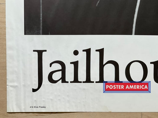 Elvis Presley Jailhouse Rock Black & White Music Poster 22 X 33