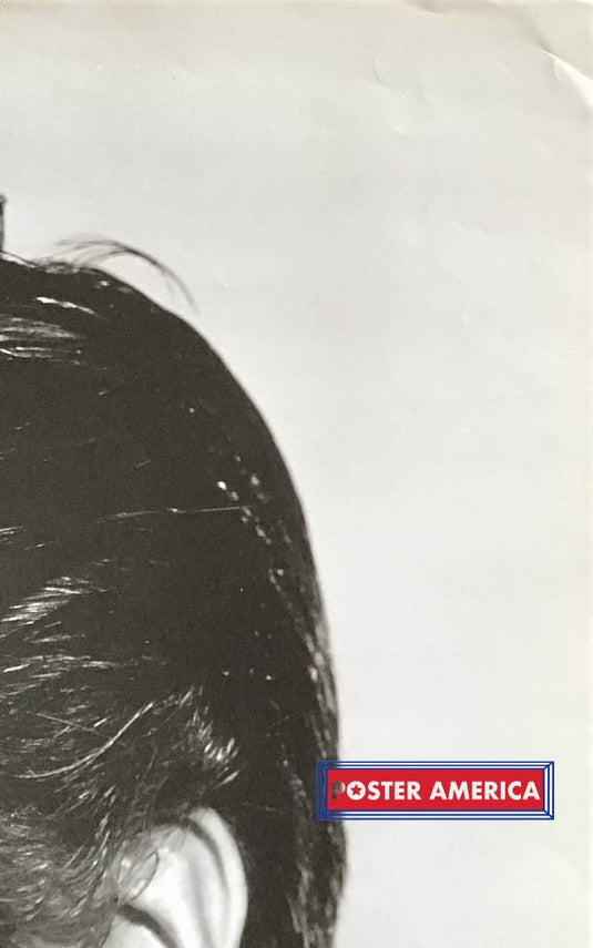 Elvis Presley Loving You Black And White Close Up Headshot Poster 24 X 36