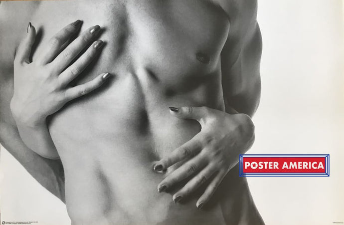 Embrace Black And White Erotic Photography Poster 2008 23 X 35
