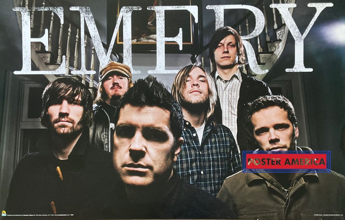 Emery Rock Band Cover Shot 2006 Poster 22.5 X 34