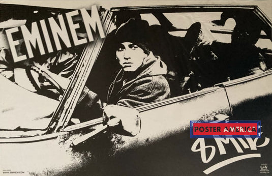 Eminem Car Vintage Poster 2002 22.5 X 34.5 8 Mile