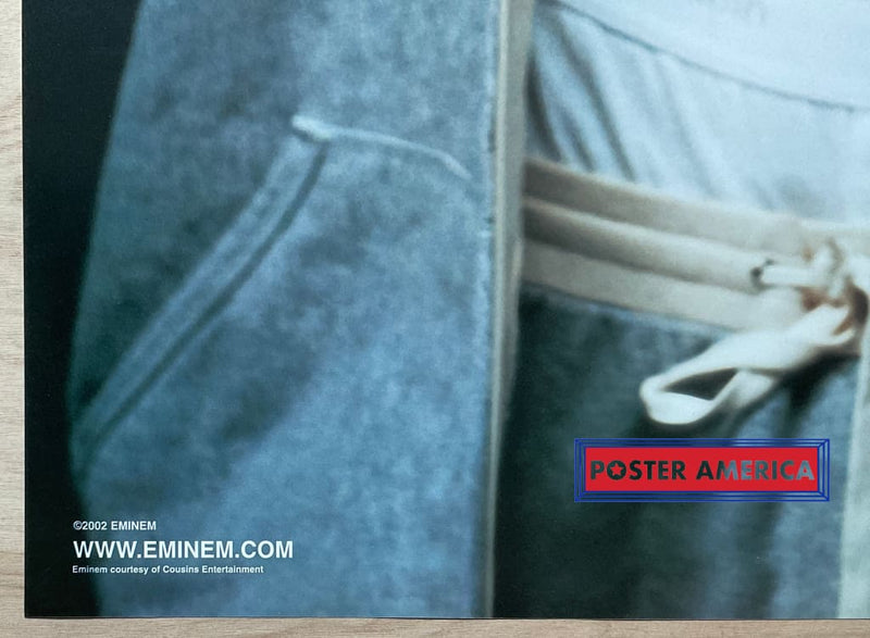 Load image into Gallery viewer, Eminem Modeling Calvin Klein Underwear Vintage 2002 Rap Music Poster 22 X 34.5
