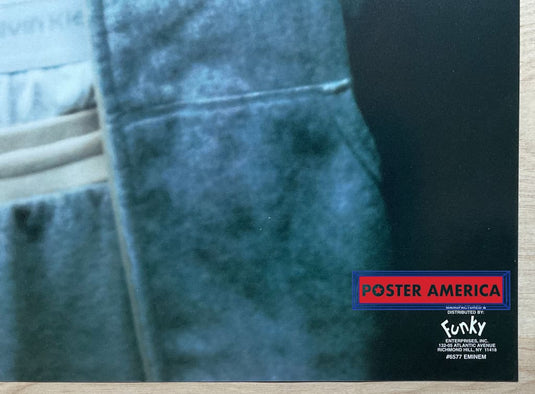 Eminem Modeling Calvin Klein Underwear Vintage 2002 Rap Music Poster 22 X 34.5
