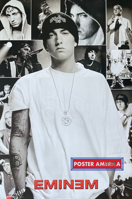 Eminem Slim Shady Collage Poster 24 x 36 Poster