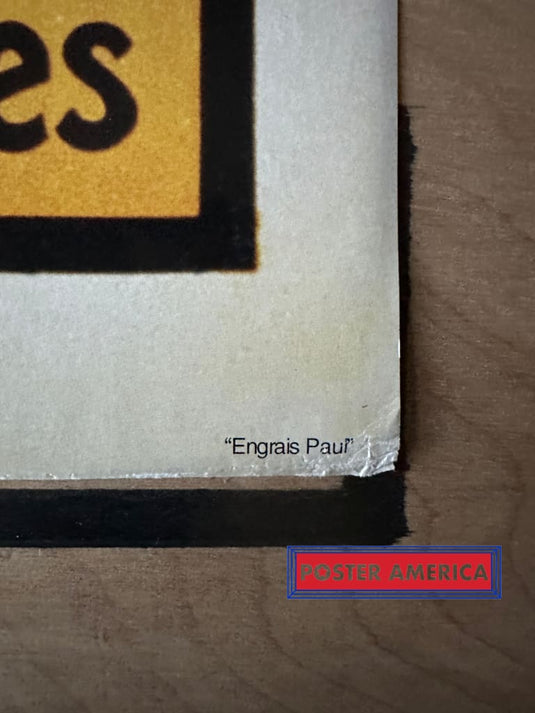 Engrais Paul & Gounelle Wine Advertisement 2003 Poster 24 X 36 Vintage Poster