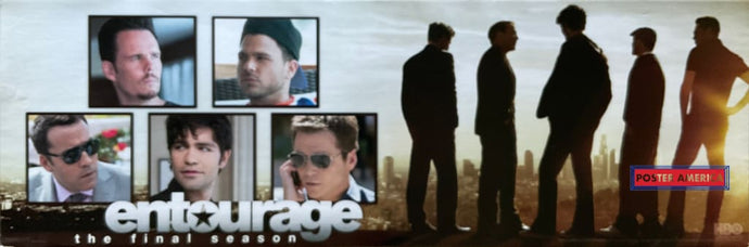 Entourage The Final Season T.v. Promo Slim Print 12 X 36