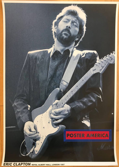 Eric Clapton Royal Albert Hall Poster 23 X 34
