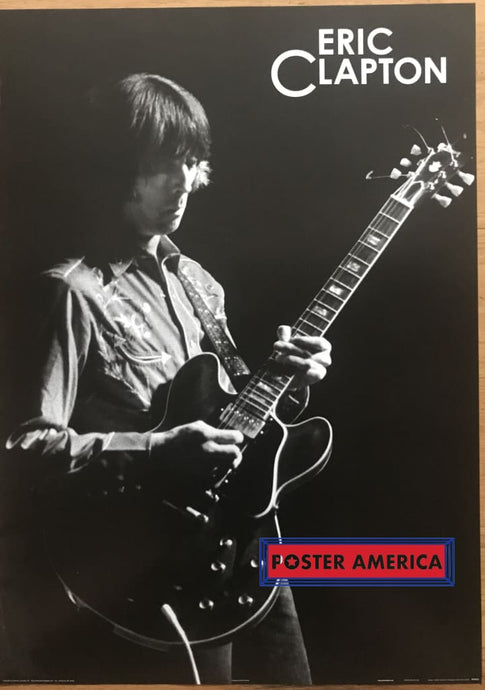 Eric Clapton The Yardbirds Vintage Poster 2003 24 X 34
