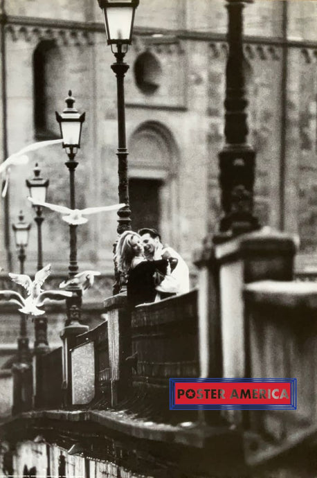 European Romance Vintage 1991 Black & White Poster 23.5 X 35 Vintage Poster