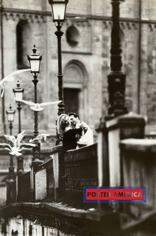 European Romance Vintage 1991 Black & White Poster 23.5 X 35 Vintage Poster