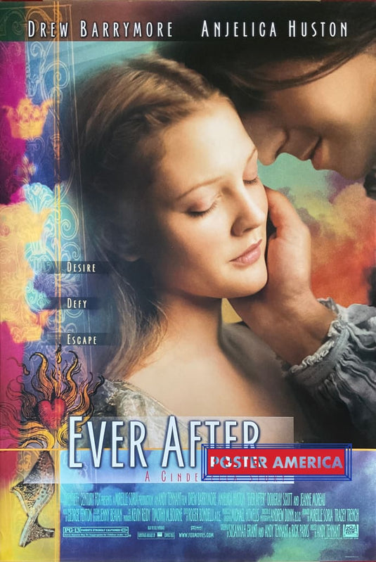 Ever After: A Cinderella Story Vintage 1998 One-Sheet Movie Poster 27 X 40