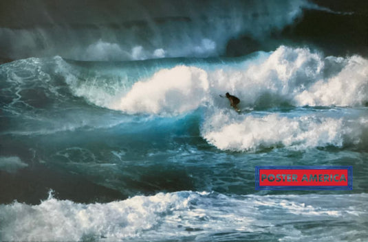 Extreme Sports Surfing In Hawaii Vintage 2001 Italian Import Poster 24 X 36 Vintage Poster