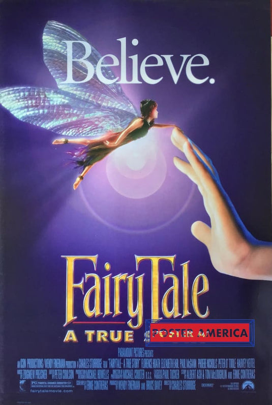Fairy Tale: A True Story Vintage Double Sided One-Sheet Movie Poster 27 X 40 Posters Prints & Visual