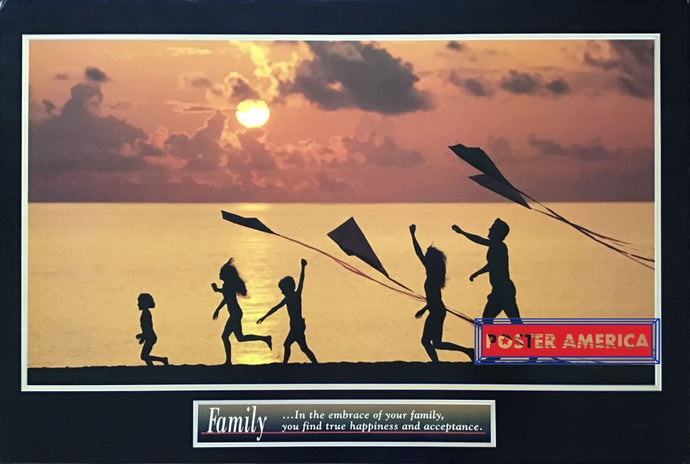 Family Vintage Quote Poster 23 X 35